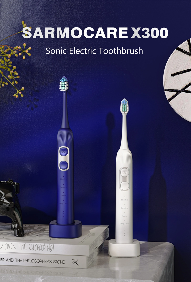 OEM X300 Ipx7 Waterproof Adult Smart Electric Toothbrush