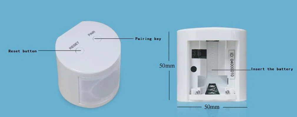 Smart Home Alarm System Human Body Movement Sensor
