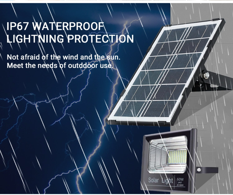 Waterproof Floodlight LED Solar Street Wall Light Outdoor Solar Flood Light